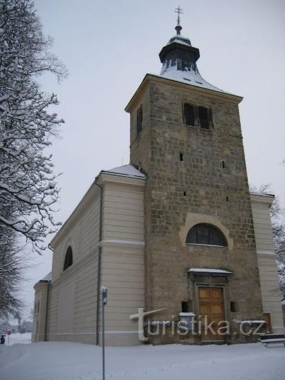 Église de St. Jacob : Tour - la partie la plus ancienne de l'église