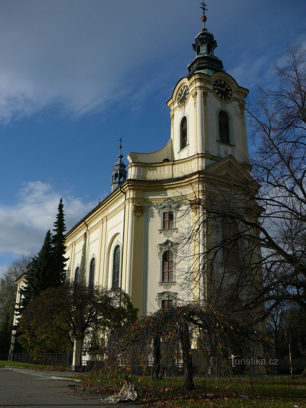 église de st. Jean et Paul à Místek