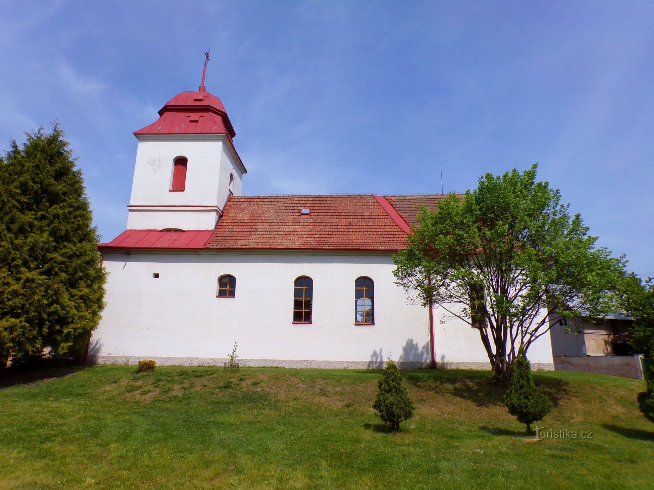 Kerk van St. Johannes de Doper (Albrechtice nad Orlicí, 20.5.2022/XNUMX/XNUMX)