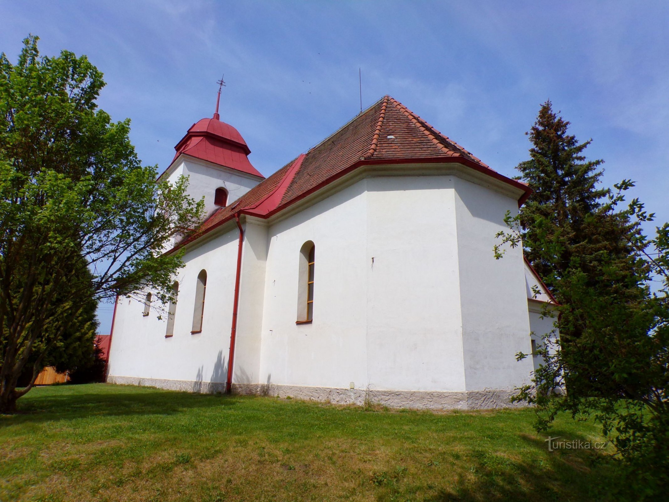 Pyhän kirkko Johannes Kastaja (Albrechtice nad Orlicí, 20.5.2022)