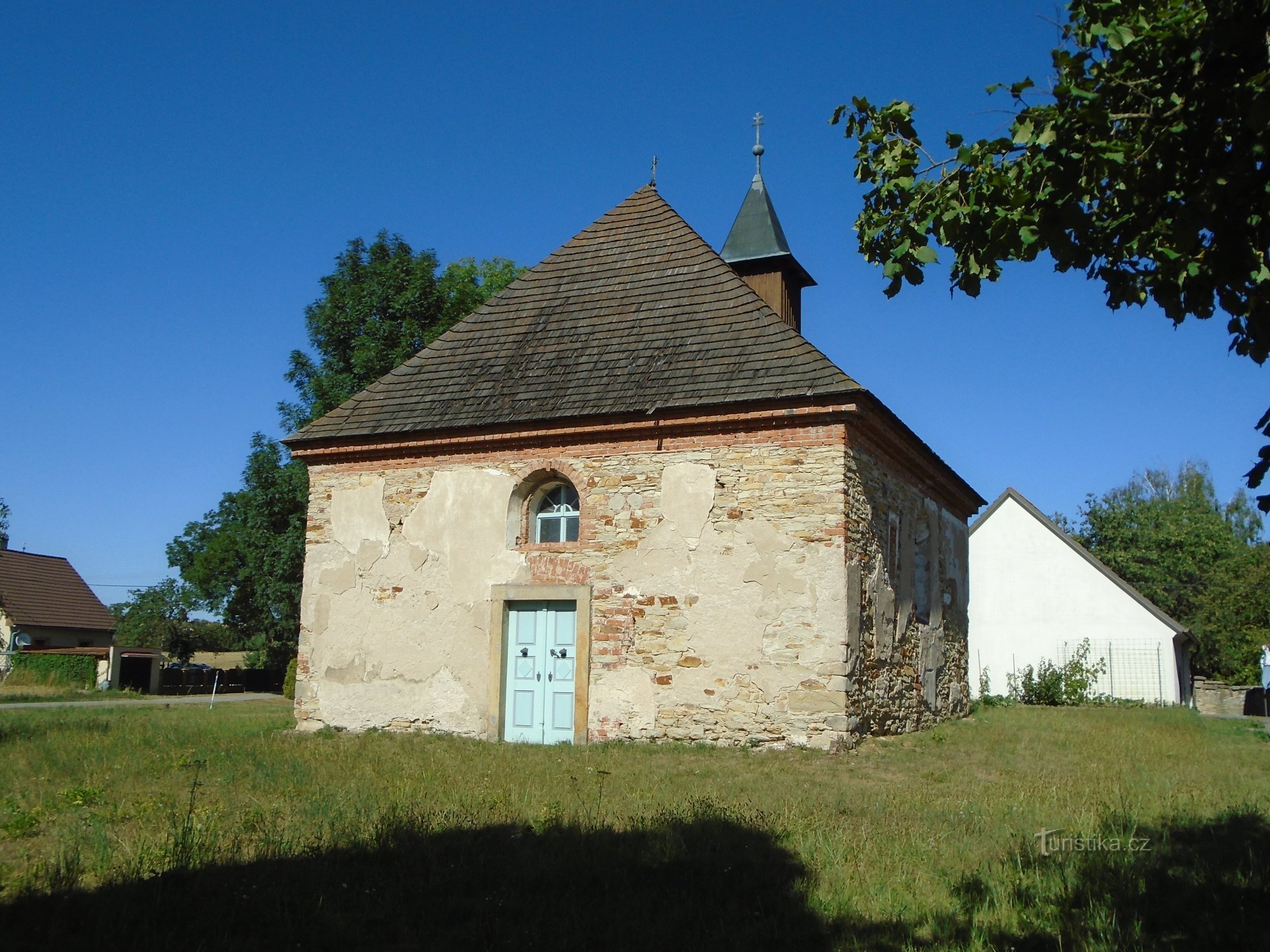 Kyrkan St. Johannes Döparen (Klášter nad Dědinou)