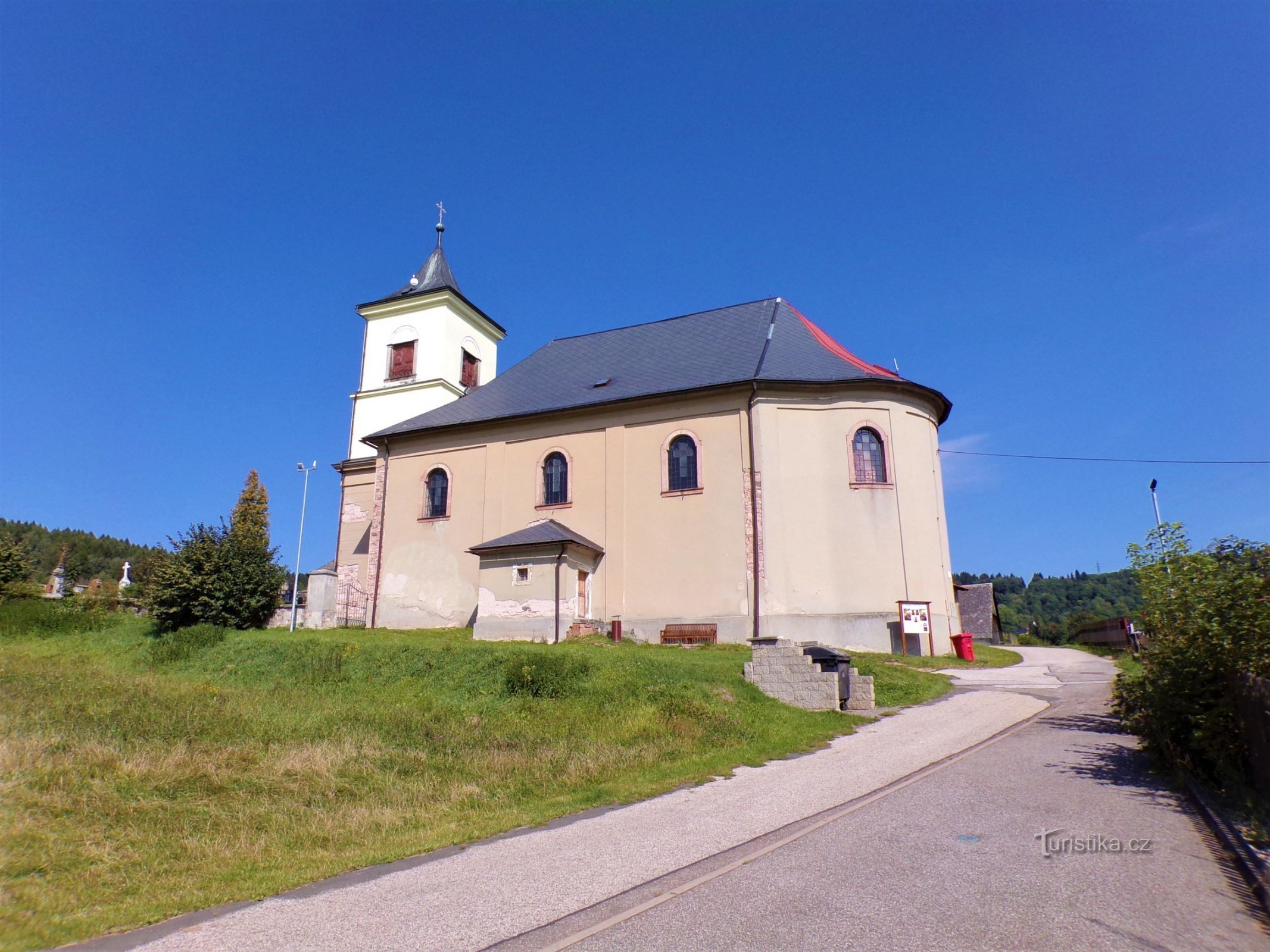 Iglesia de San Juan el Bautista (Markoušovice, 6.9.2021/XNUMX/XNUMX)