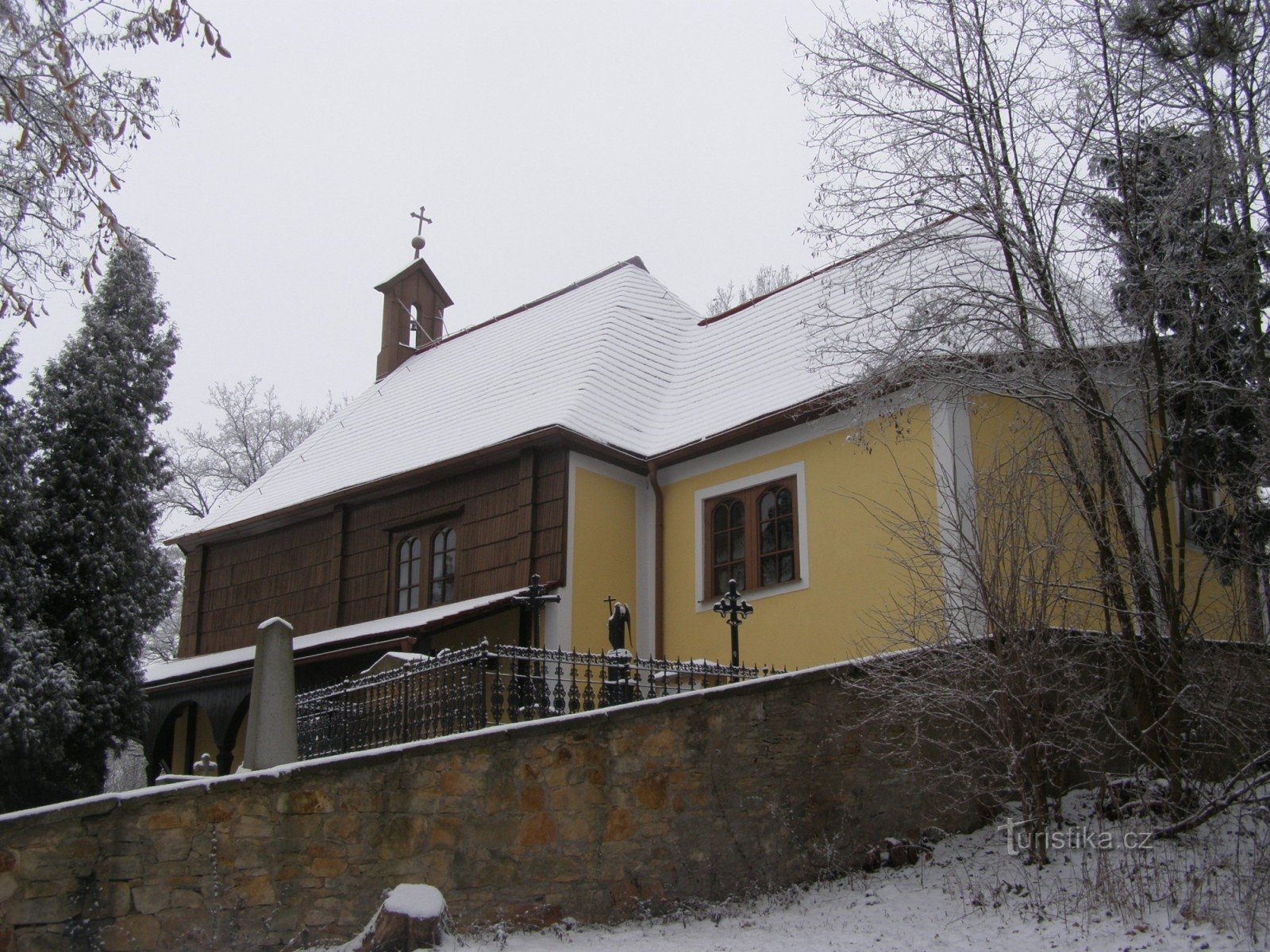 templom Szent Keresztelő János Nové Hradec Královéban