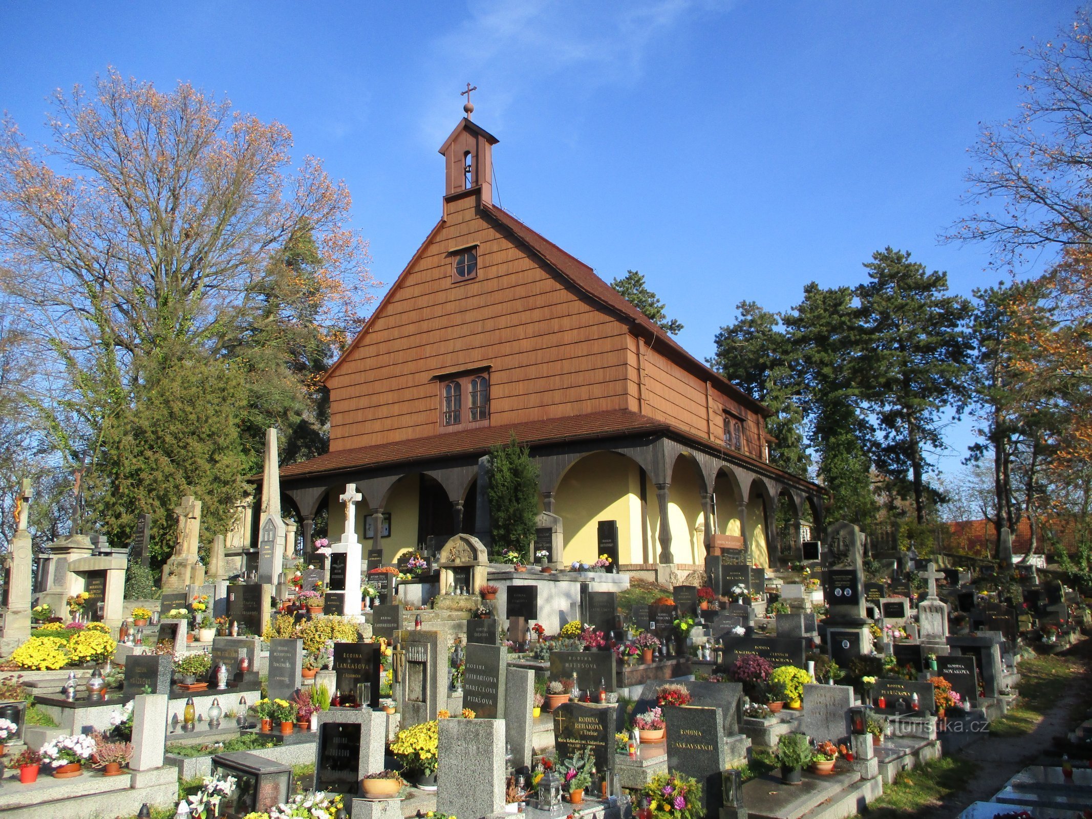 Kerk van St. Johannes de Doper in het kasteel (Hradec Králové, 14.11.2019/XNUMX/XNUMX)