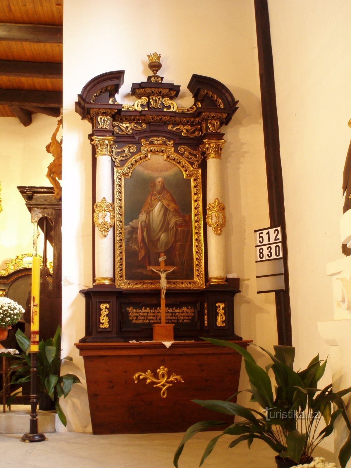 Église de St. Jean-Baptiste au château (Hradec Králové, 25.10.2009/XNUMX/XNUMX)