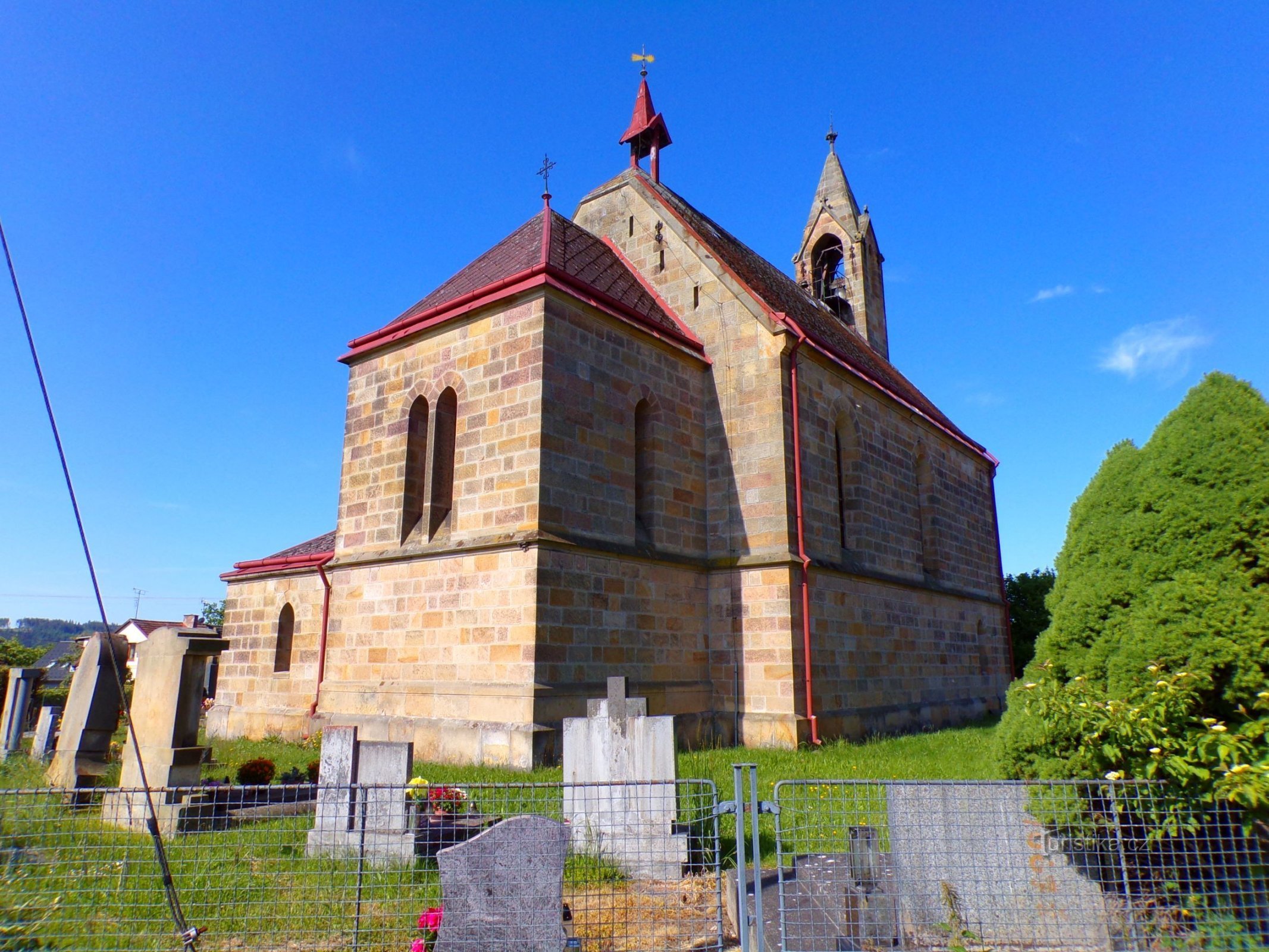 Église de St. Jean-Baptiste (Svatojanský Újezd, 31.5.2022/XNUMX/XNUMX)