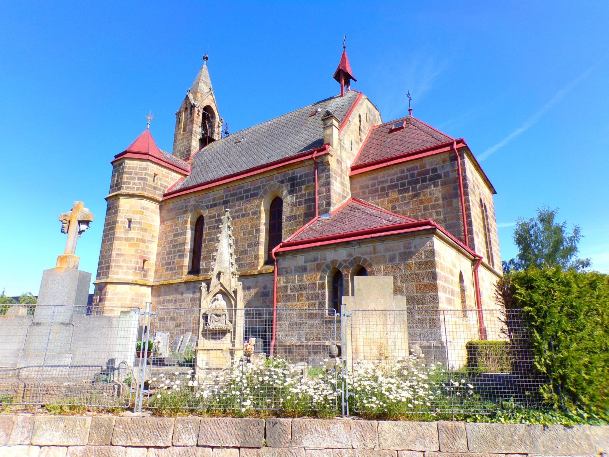 Kerk van St. Johannes de Doper (Svatojanský Újezd, 31.5.2022/XNUMX/XNUMX)