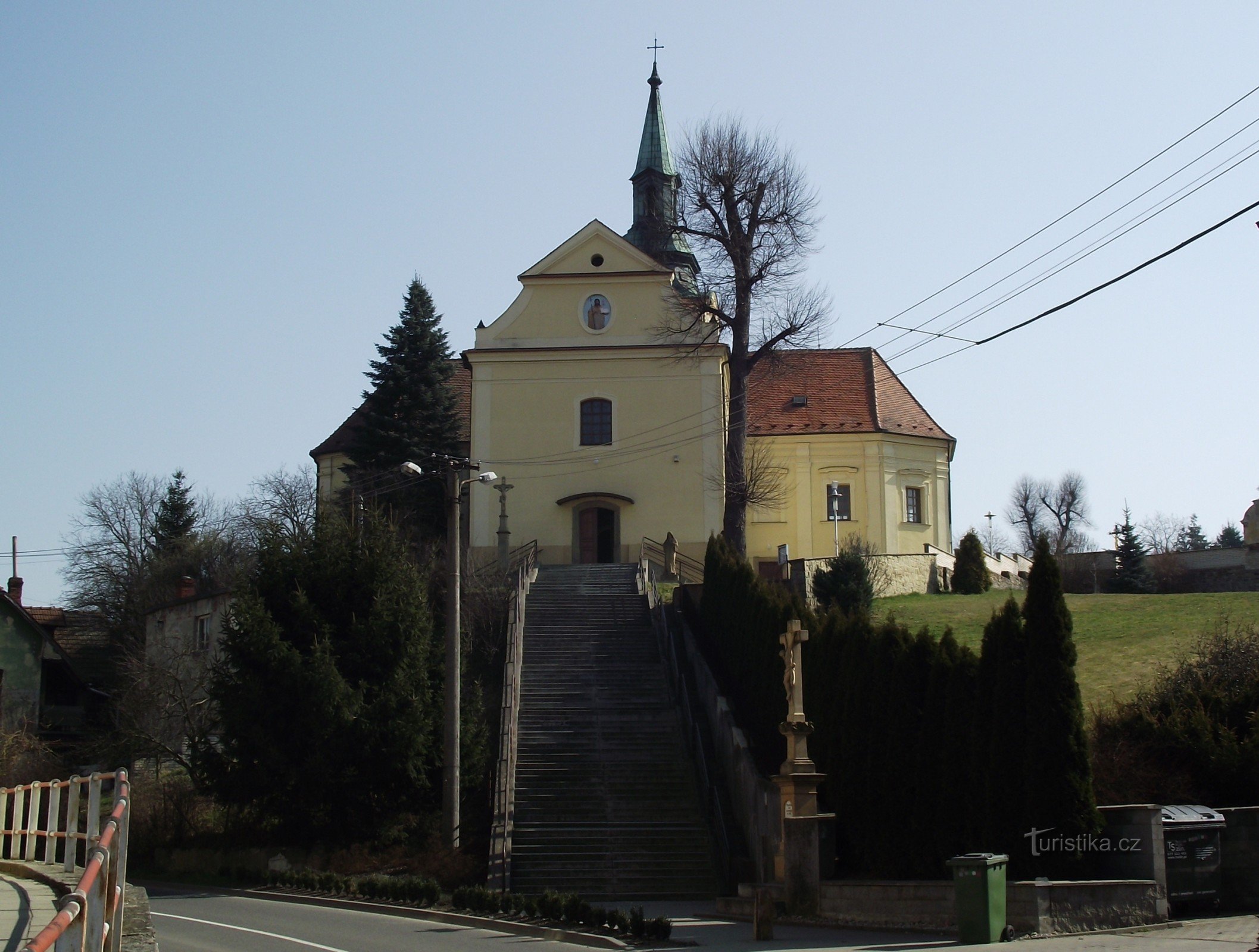 kostel sv. Jana Křtitele v Bílovicích