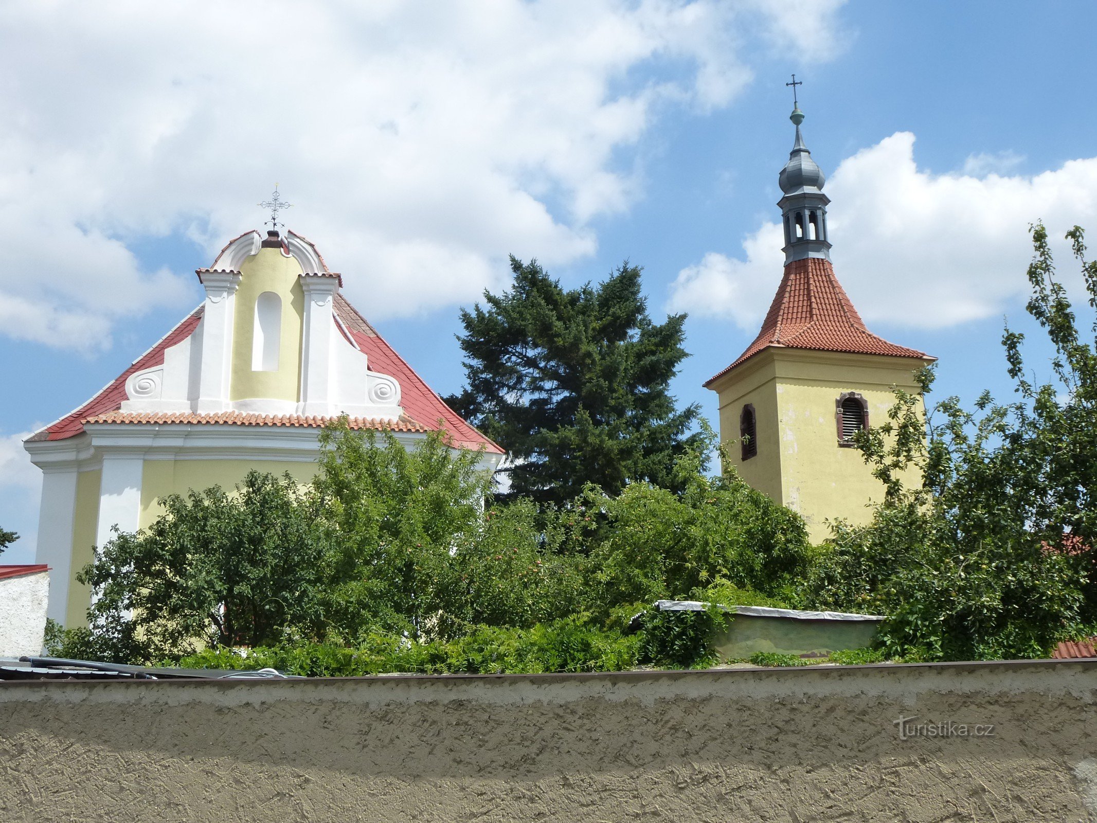 Kyrkan St. Johannes Döparen i Kostelec nad Černými lesy