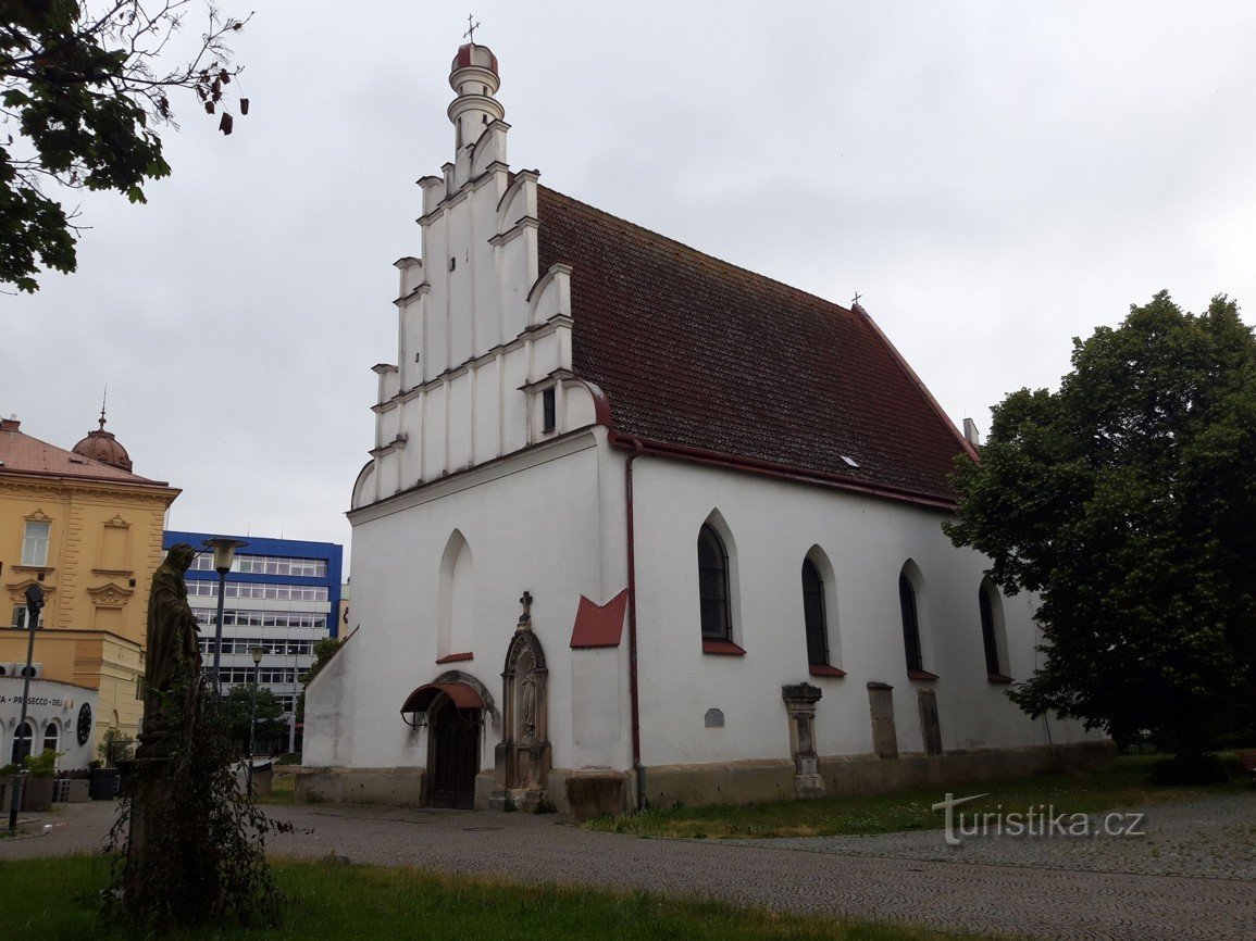 Kyrkan St. Johannes Döparen i Pardubice