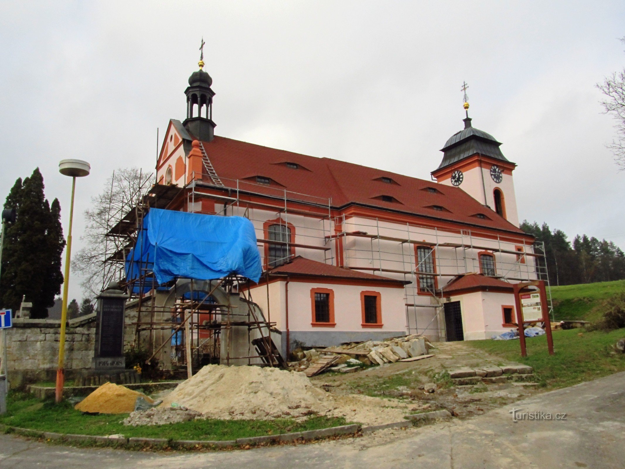 Johannes kirken af ​​Nepomuck-Jetřichovice