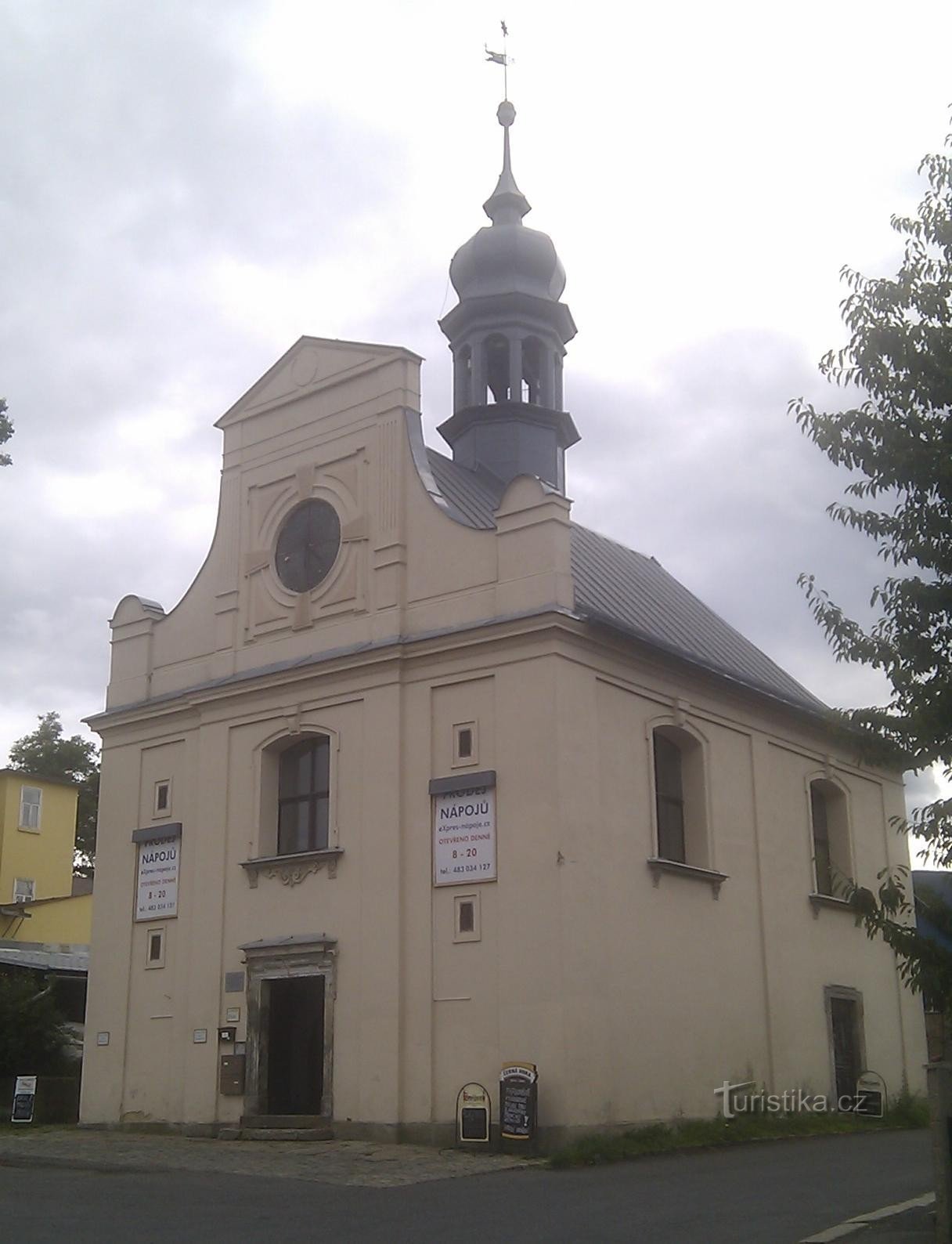 kyrkan St. Jan Nepomucký, Liberec - Janův Důl