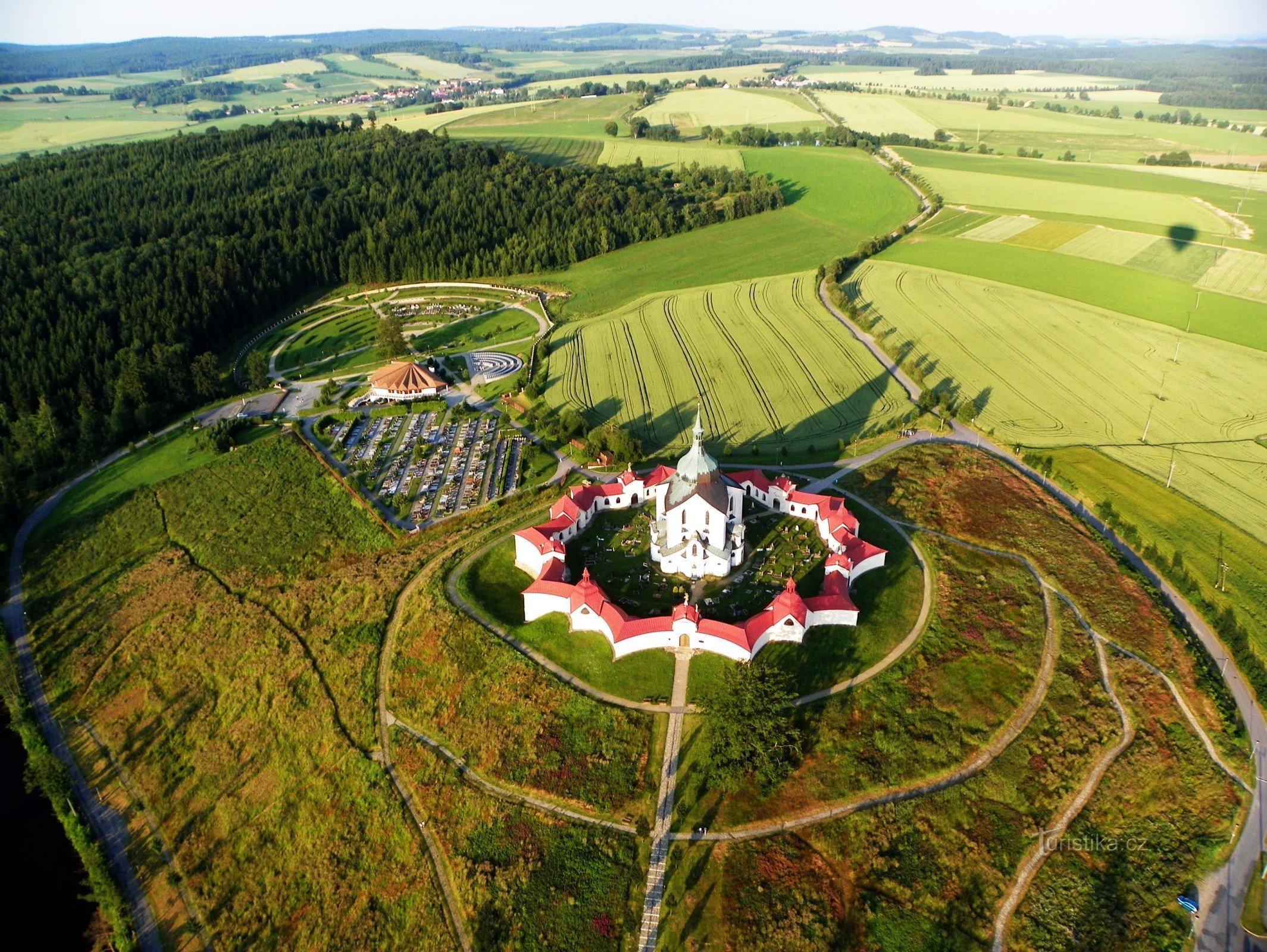 Kirche St. Johannes von Nepomuck auf Zelená hora