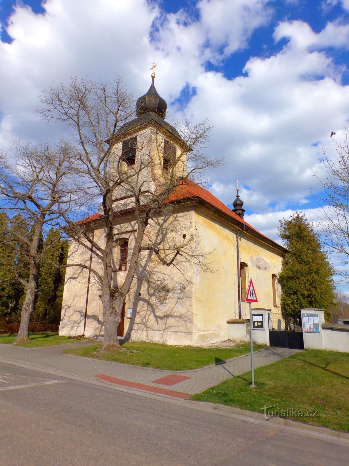 Церковь св. Иоанн Непомуцкий в Ланах на Дулке (Пардубице, 23.4.2022)