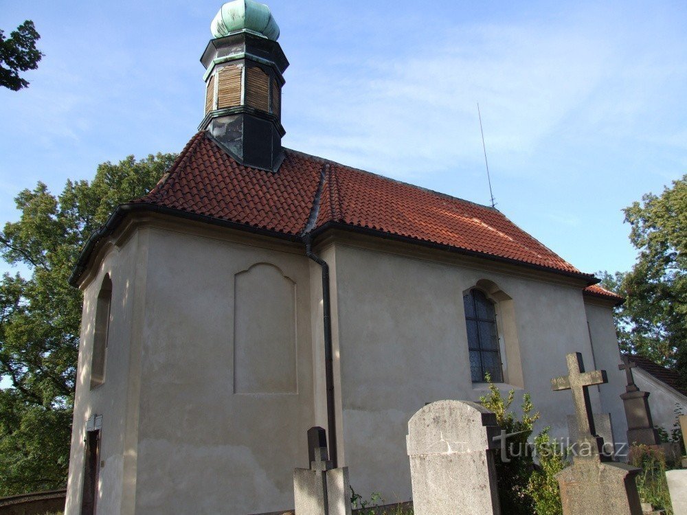 Iglesia de San Jan Nepomucký en Tetín