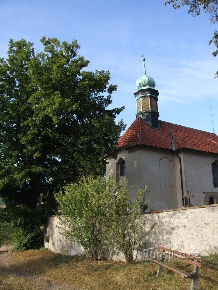 Kyrkan St. Jan Nepomucký i Tetín