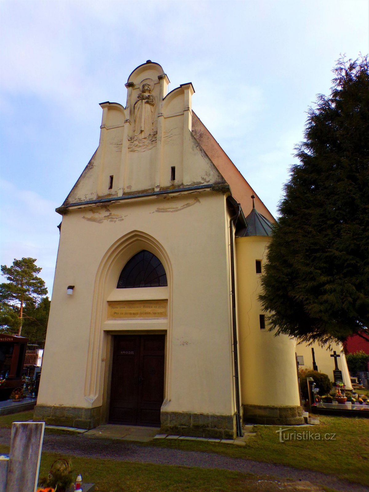 Kościół św. Jiljí, opat (Pardubice, 16.2.2022)