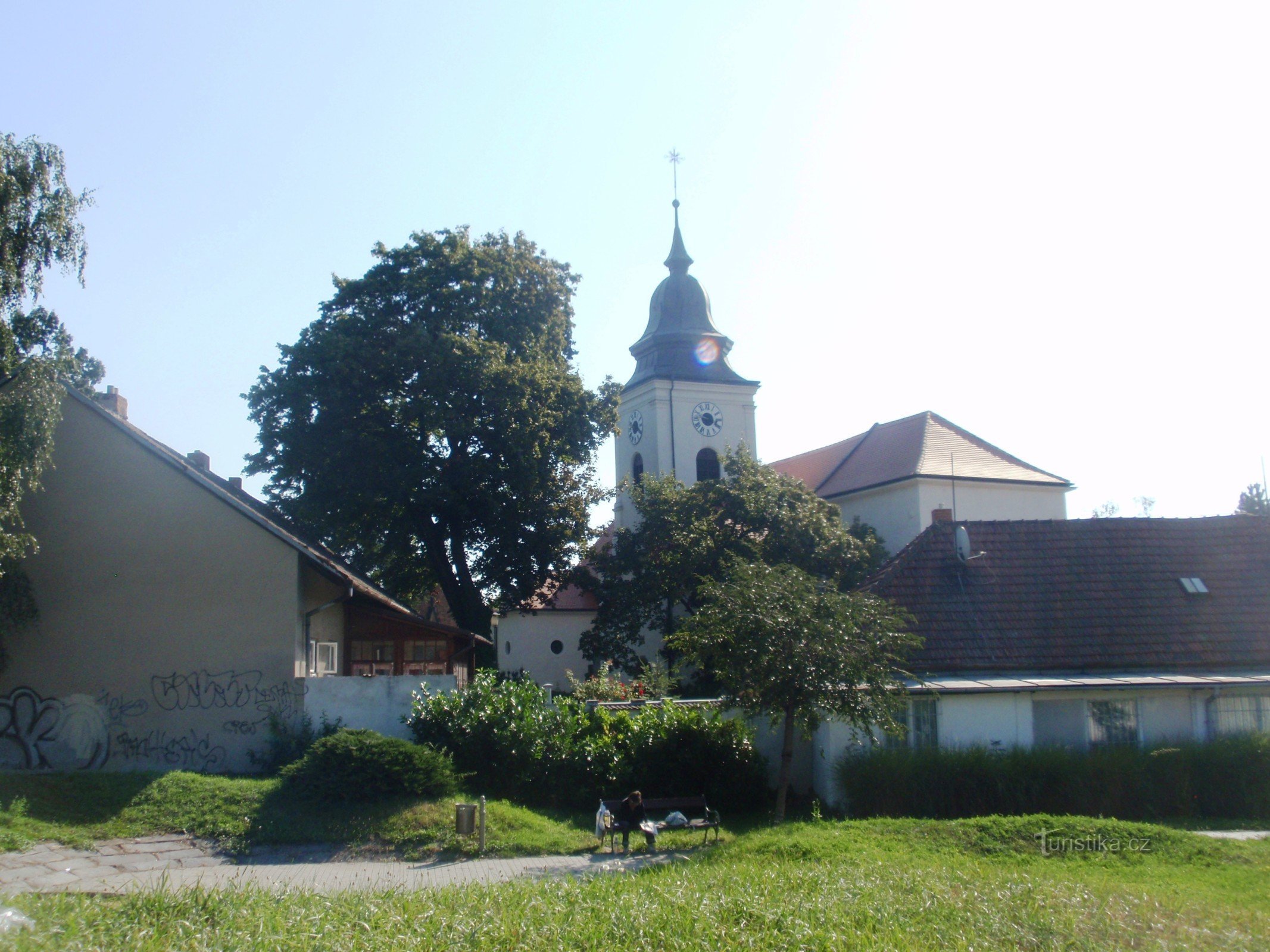 templom Szent Jiljí Brno-Komárovban