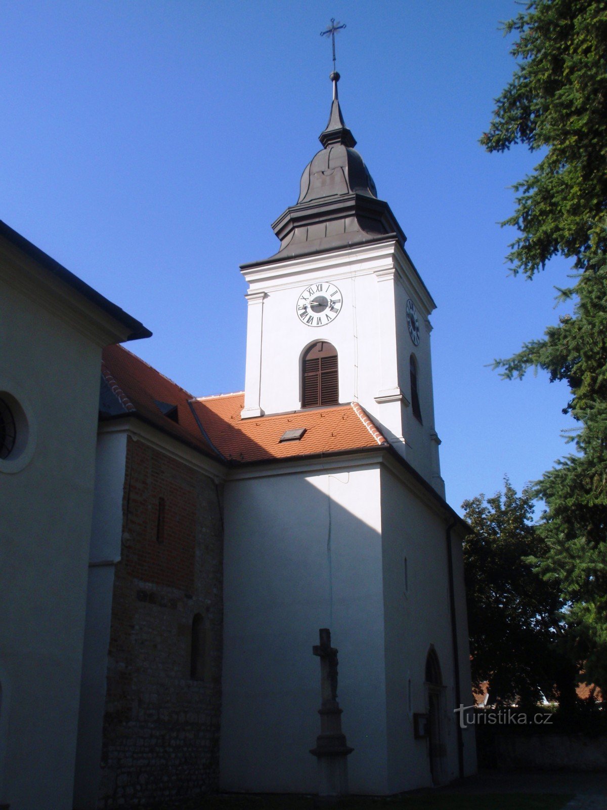 Church of St. Jiljí in Brno-Komárov