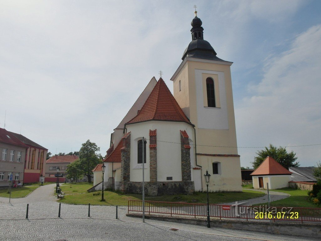 Church of St. Jilji in Vlašim