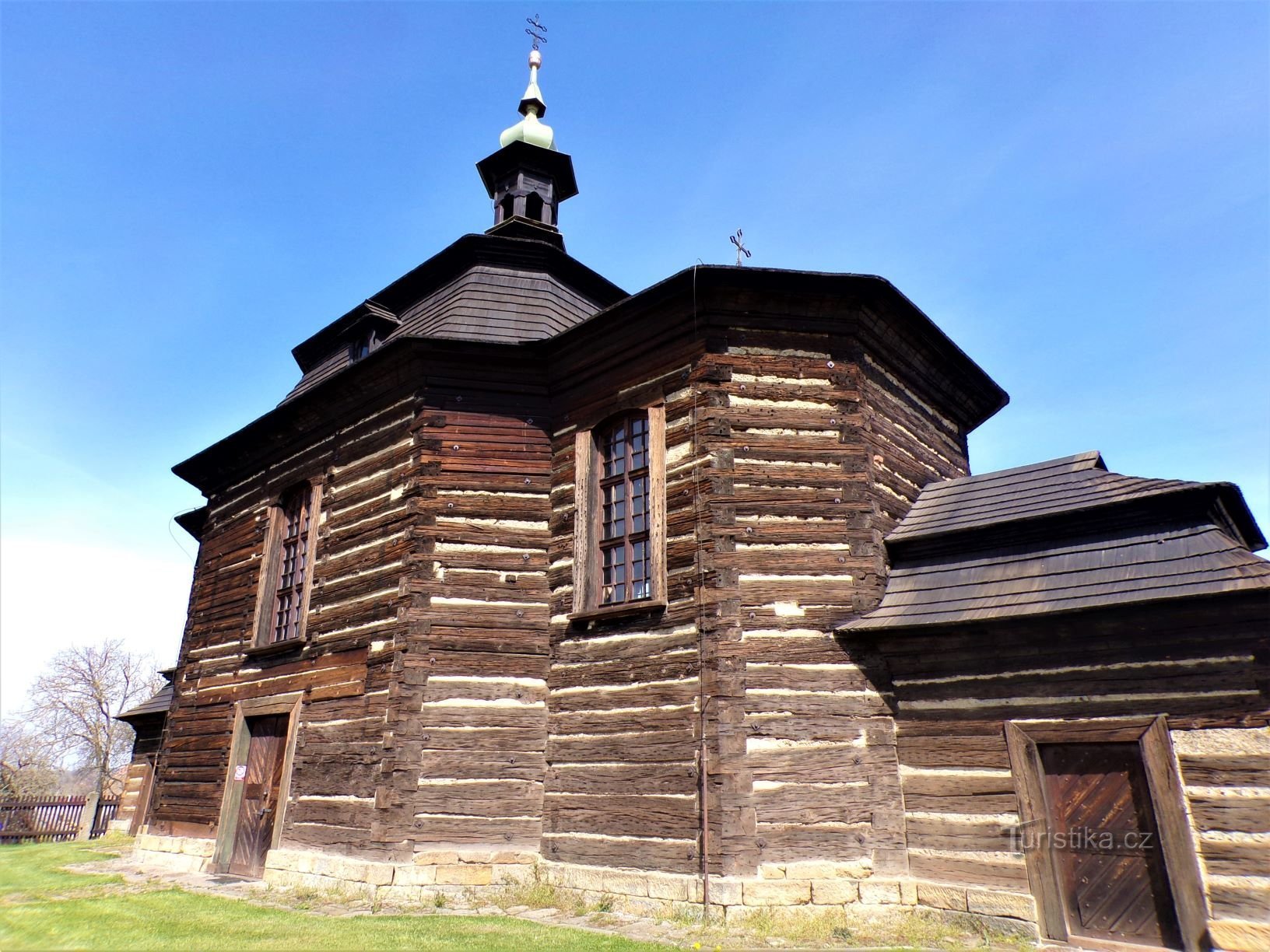 templom Szent Jiří (Loučná Hora, 30.4.2021.)