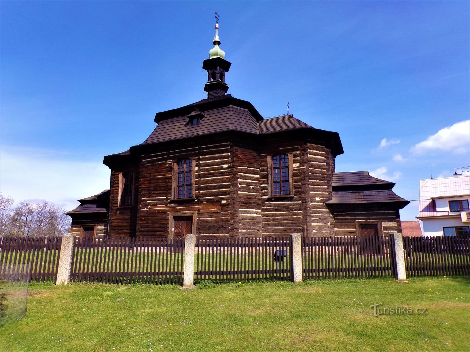 Kościół św. Jerzy męczennik (Loucná Hora, 30.4.2021)