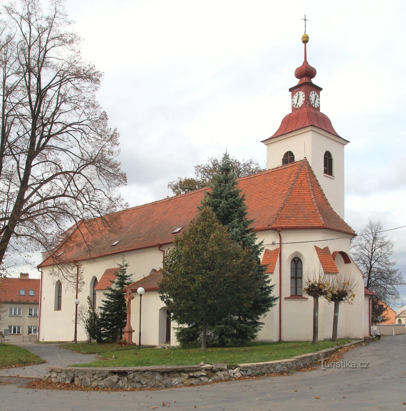Iglesia de San Jiří en Čebín