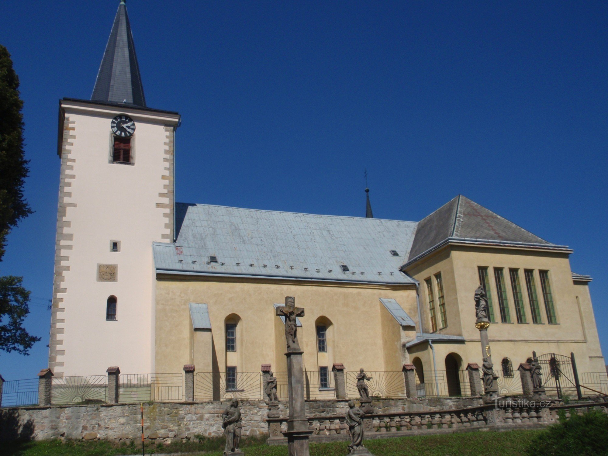 Pyhän kirkko Jiří Kunčínissa
