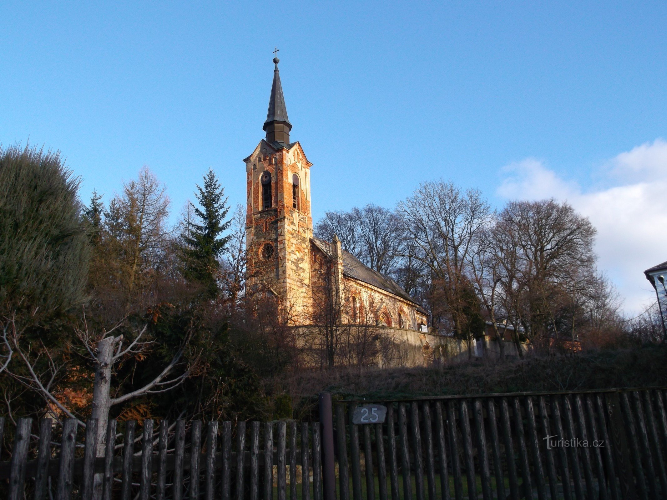 kostel sv.Jiří v Lukové