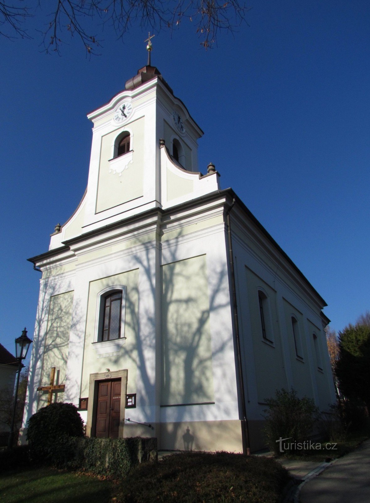 St. Joseph's Church and rectory in Lukov