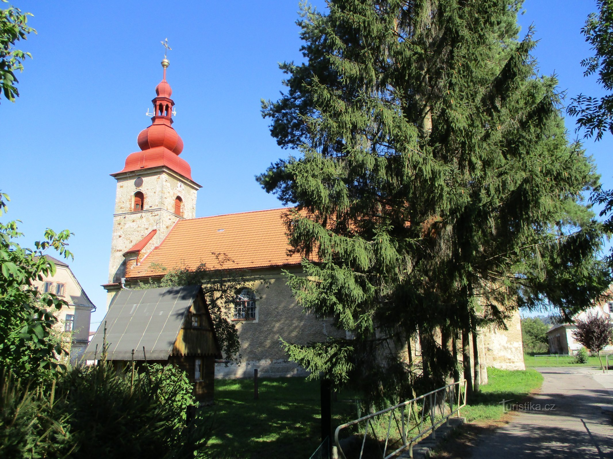 templom Szent Josefa (Vlčkovice in Podkrkonoší)