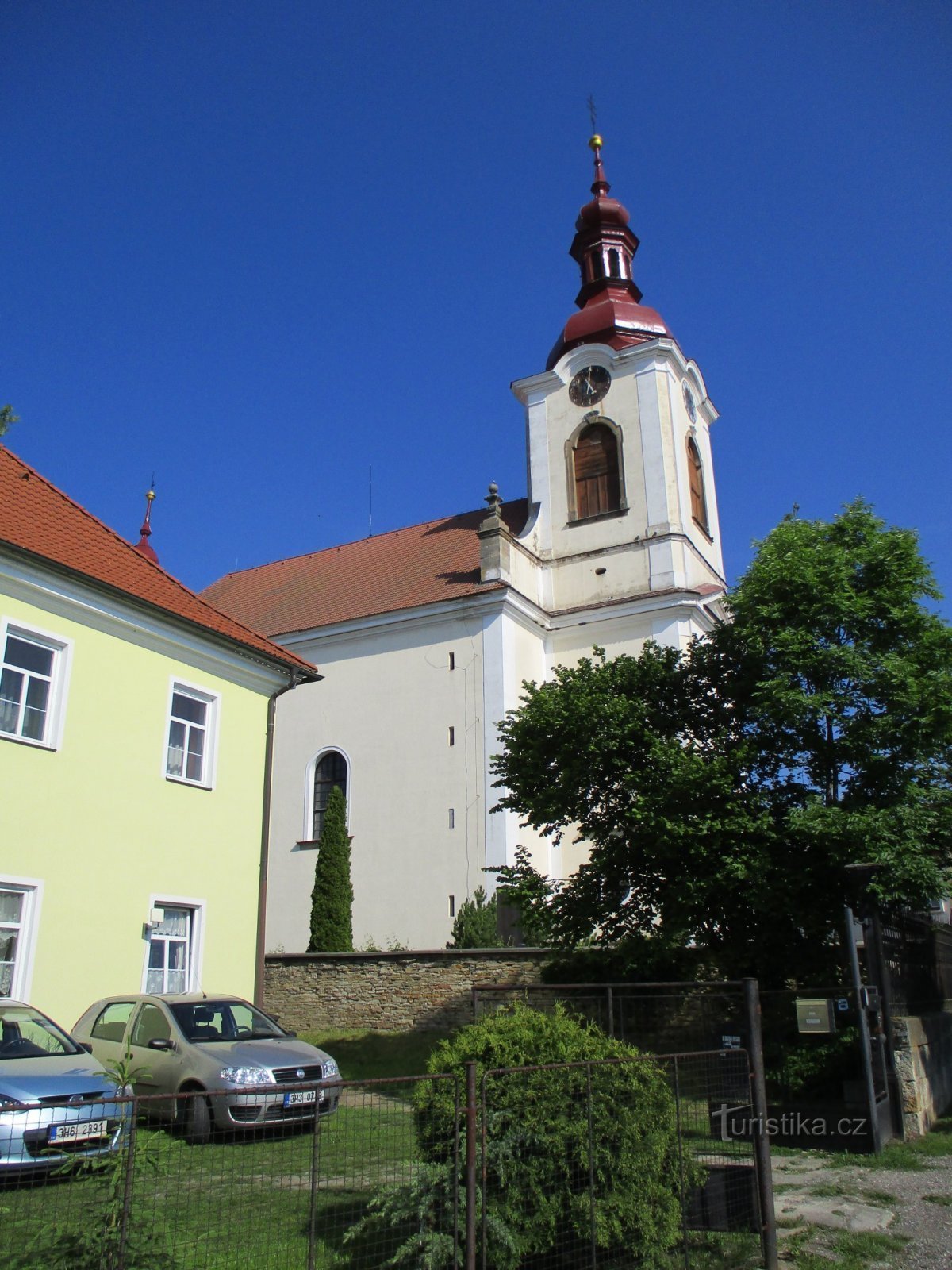 Kerk van St. Catherine, maagden en martelaren (České Meziříčí)