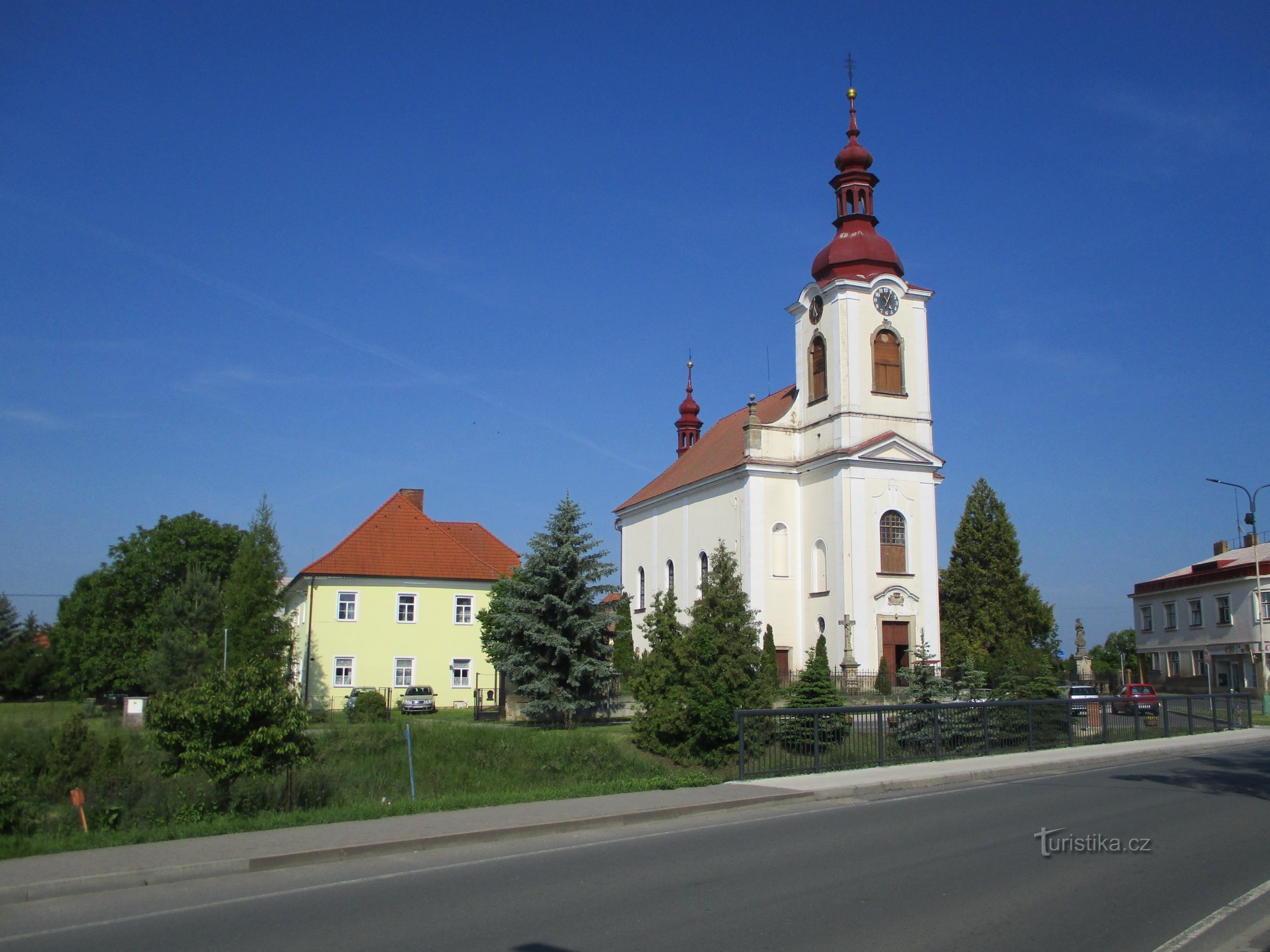 Kerk van St. Catherine, maagden en martelaren (České Meziříčí)