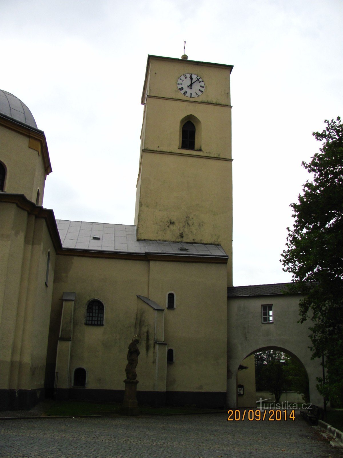 Church of St. Kateřiny in Klimkovice