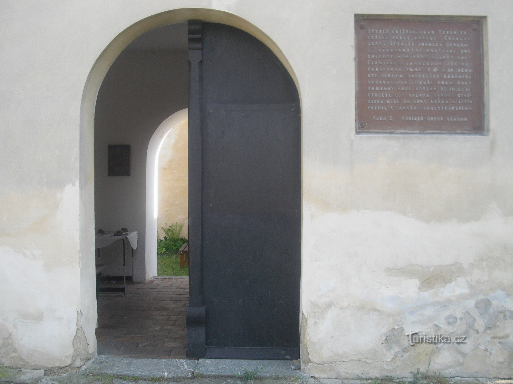 templom Szent Kateřiny Tetínben