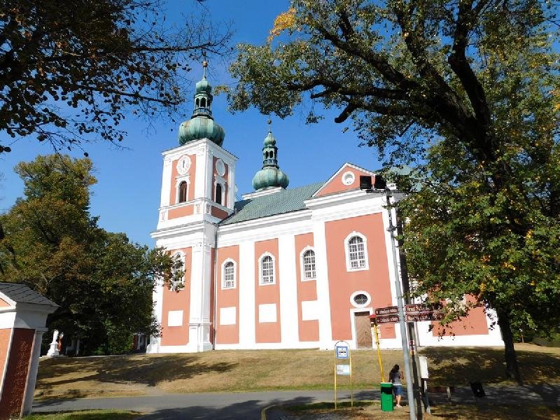 kostel sv. Kříže a Panny Marie Sedmibolestné Cvilín
