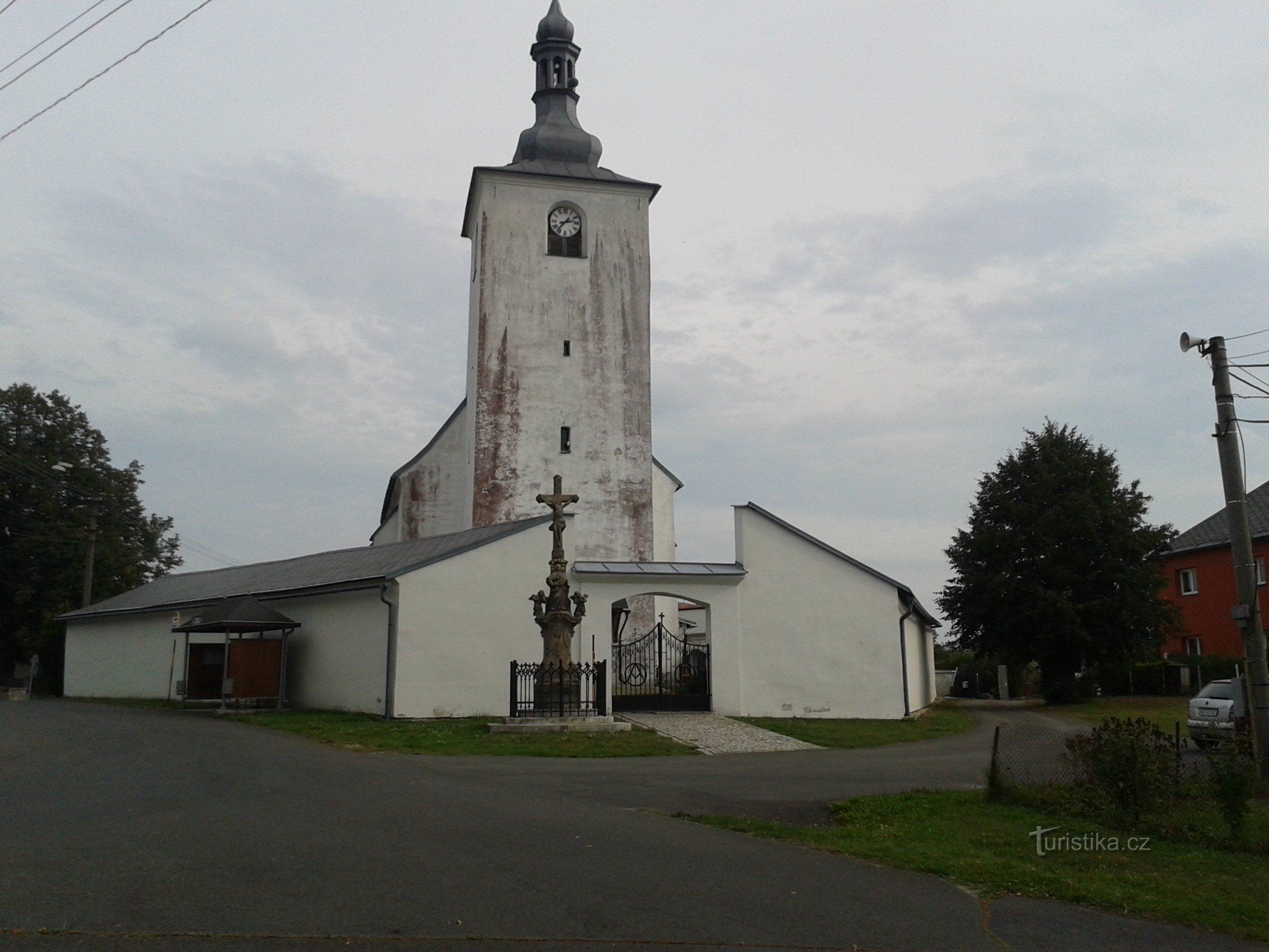 kostel Sv.Linharta v Horních Studýnkách