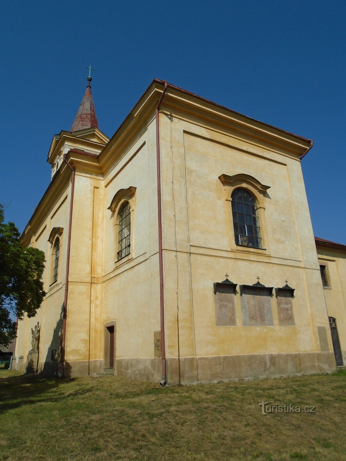 Iglesia de San María Magdalena (Heřmanice, 17.8.2018 de agosto de XNUMX)