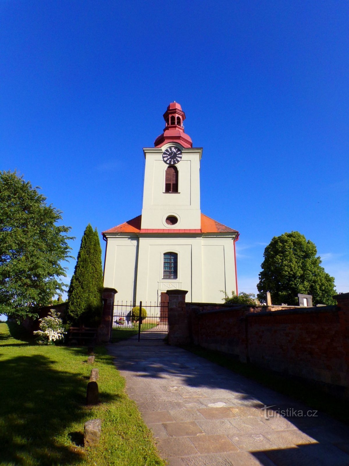 Kostel sv. Máří Magdaleny (Lužany, 31.5.2022)