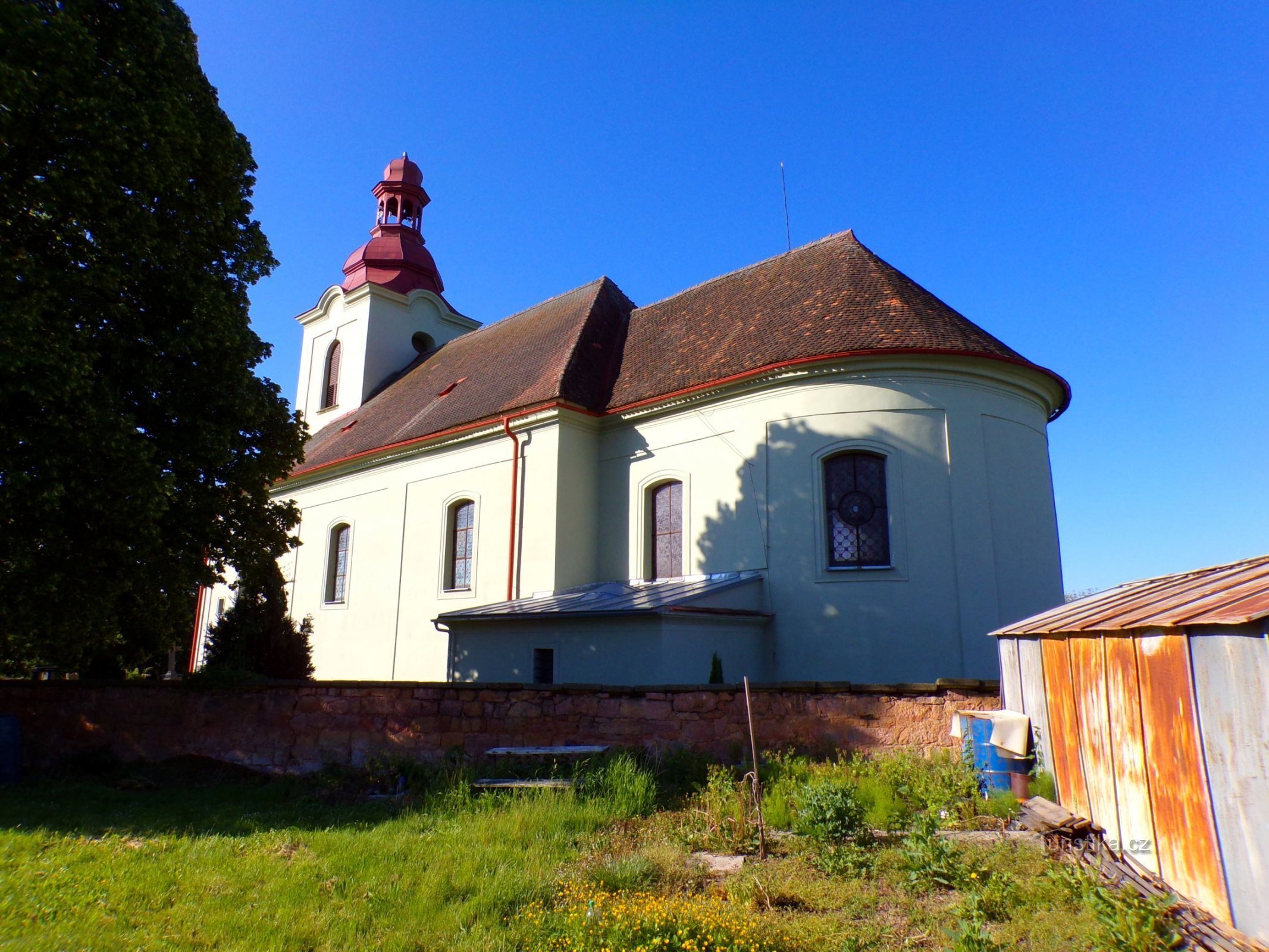 kirken St. Mary Magdalene (Lužany, 31.5.2022/XNUMX/XNUMX)