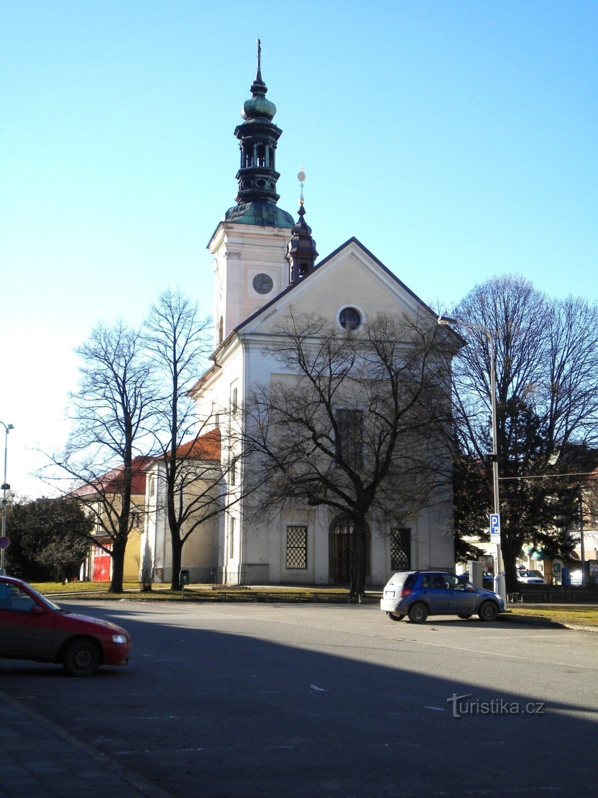 Iglesia de San María Magdalena en la plaza Sušil