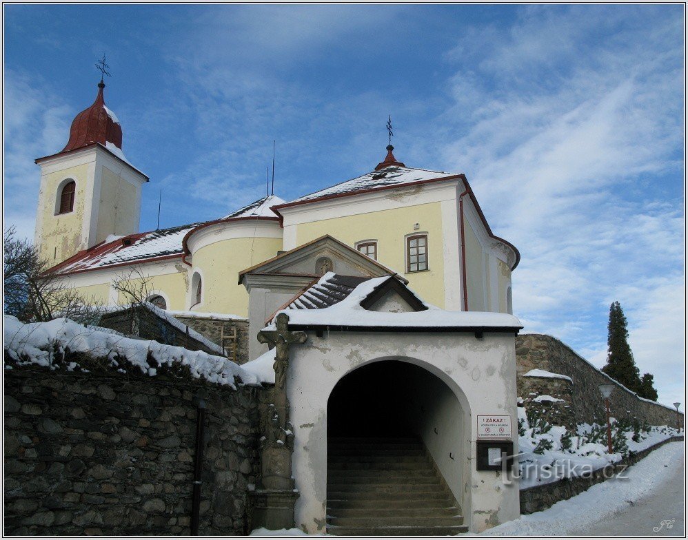 Church of St. Mary Magdalene in Olešnice v. Orl. mountains