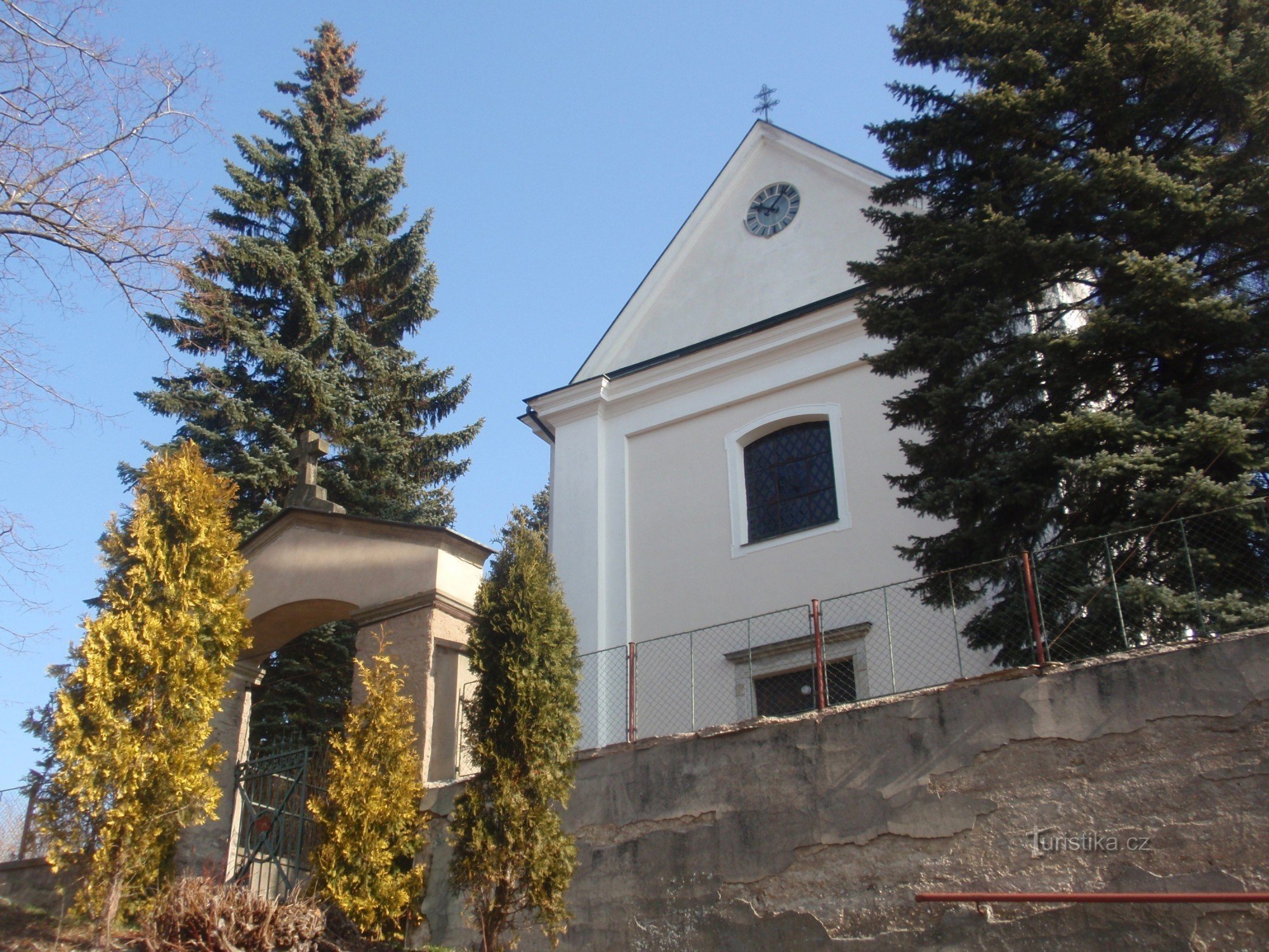 Iglesia de San María Magdalena en Řetová