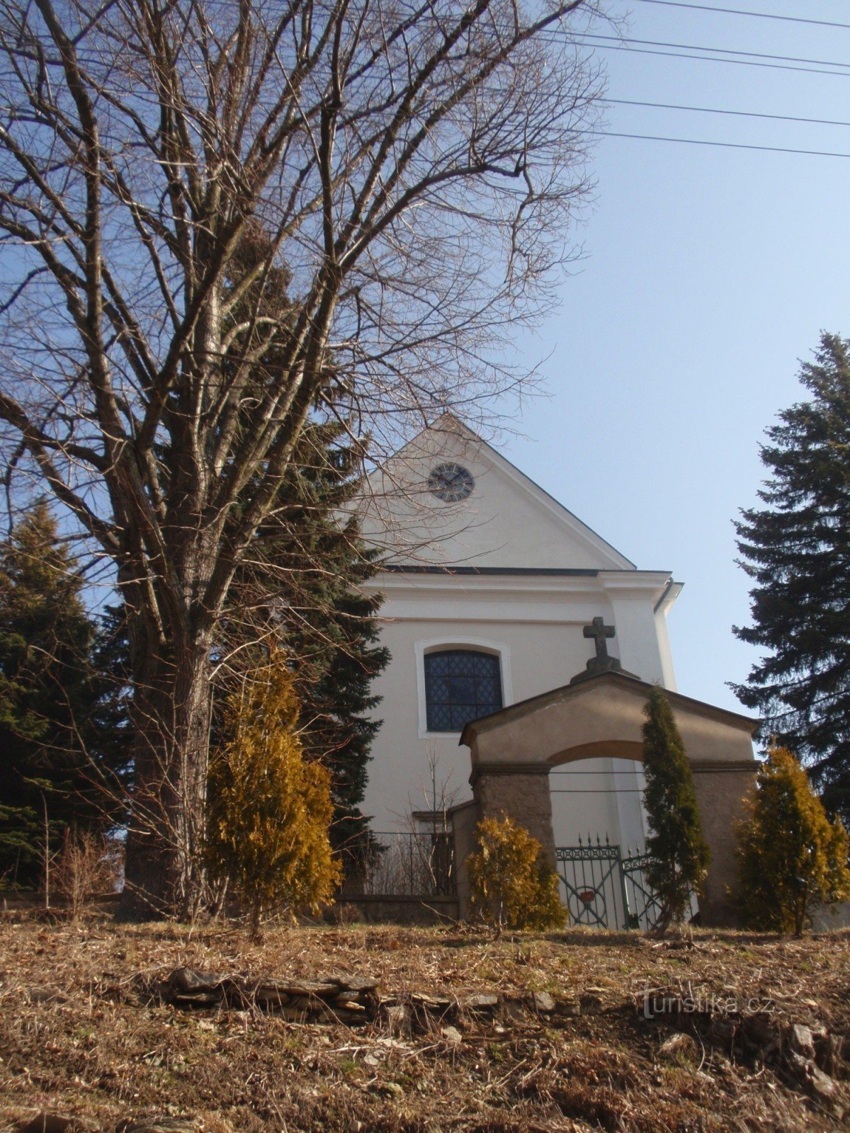 kirken St. Maria Magdalena i Řetová