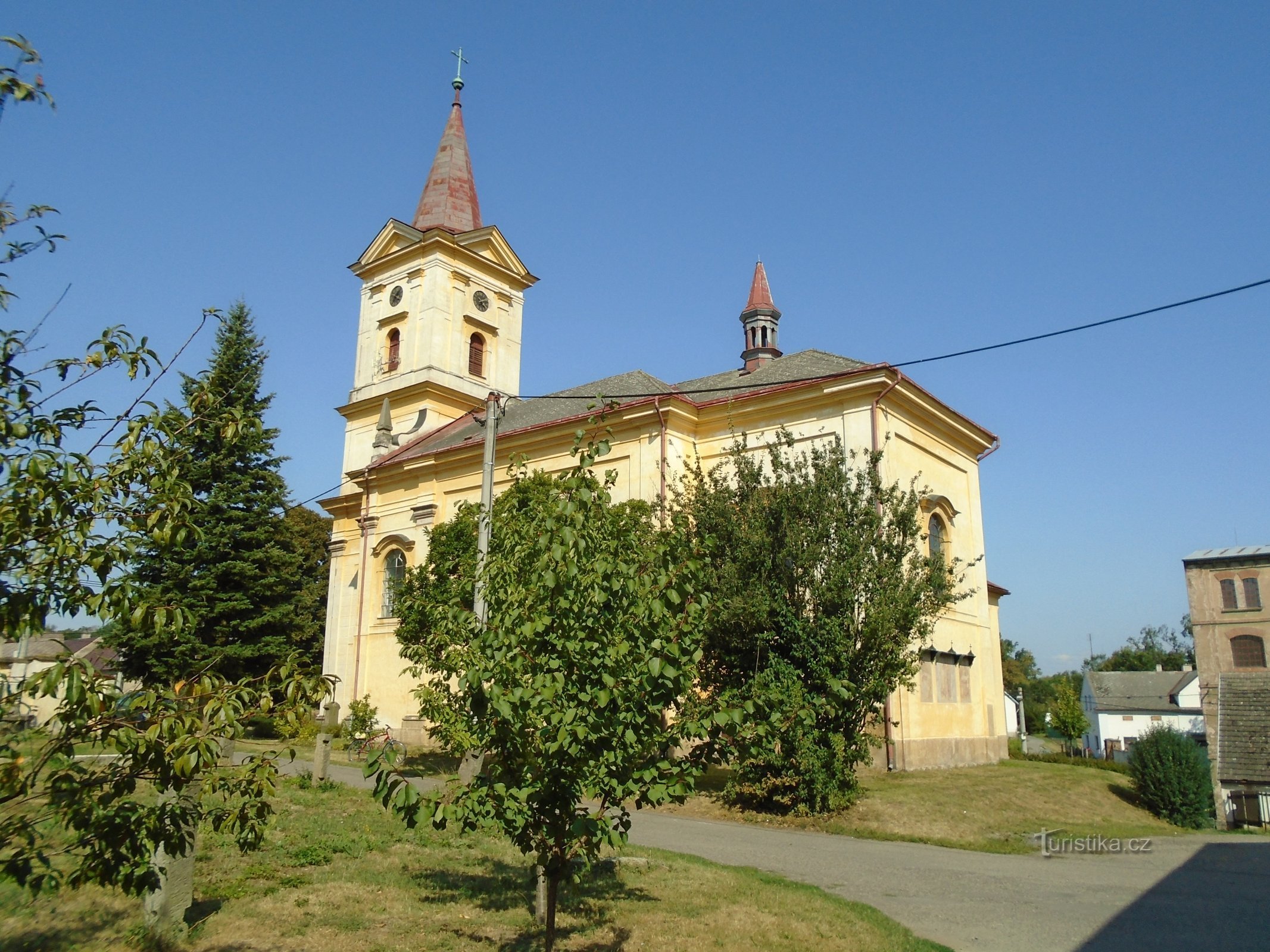 templom Szent Mária Magdolna (Heřmanice nad Labem)