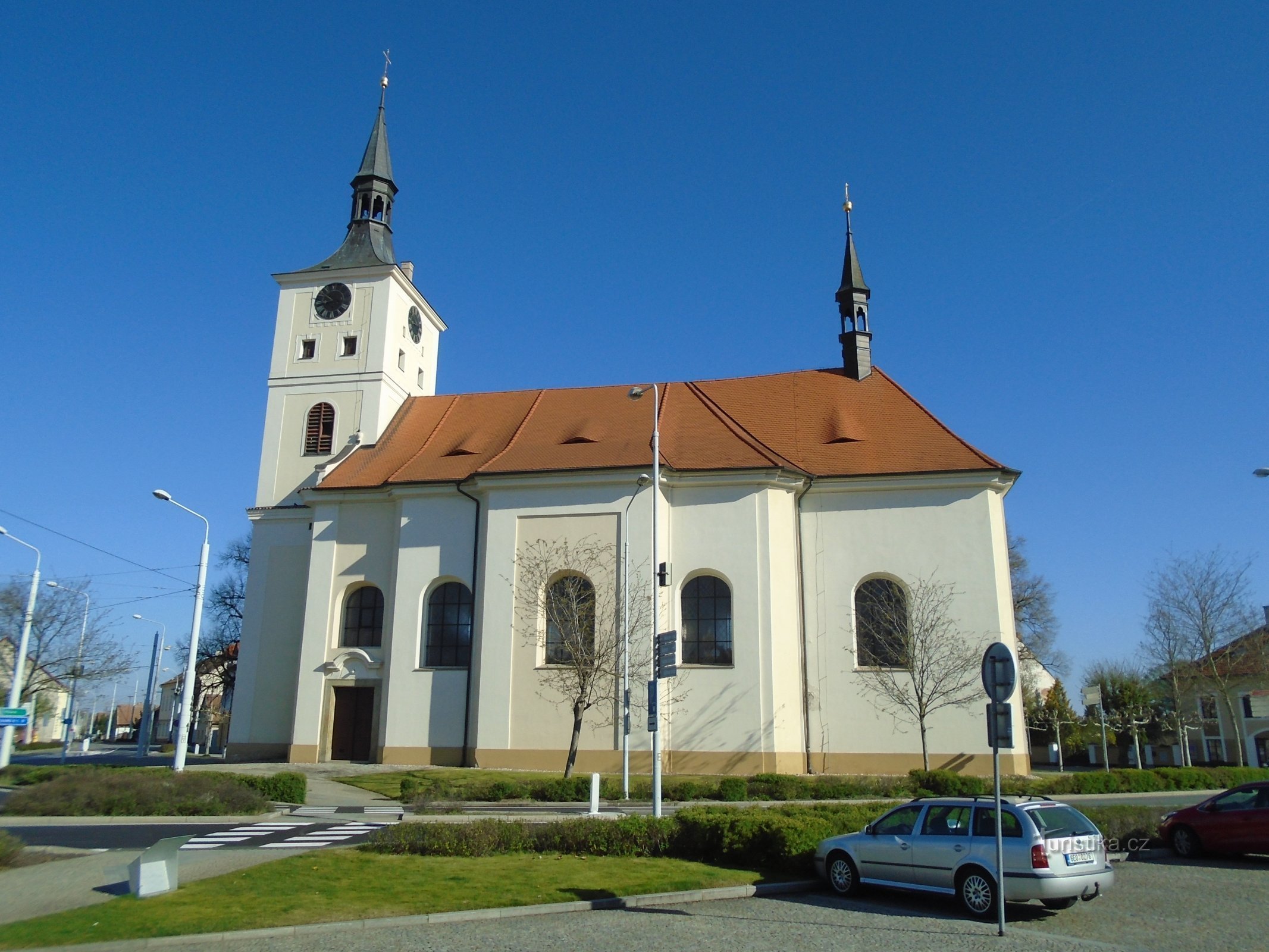 templom Szent Mária Magdolna (Lázně Bohdaneč, 21.4.2019. április XNUMX.)