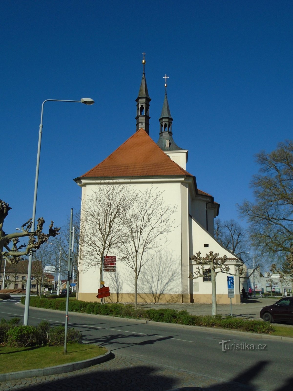 Iglesia de San María Magdalena (Lázně Bohdaneč, 21.4.2019 de abril de XNUMX)