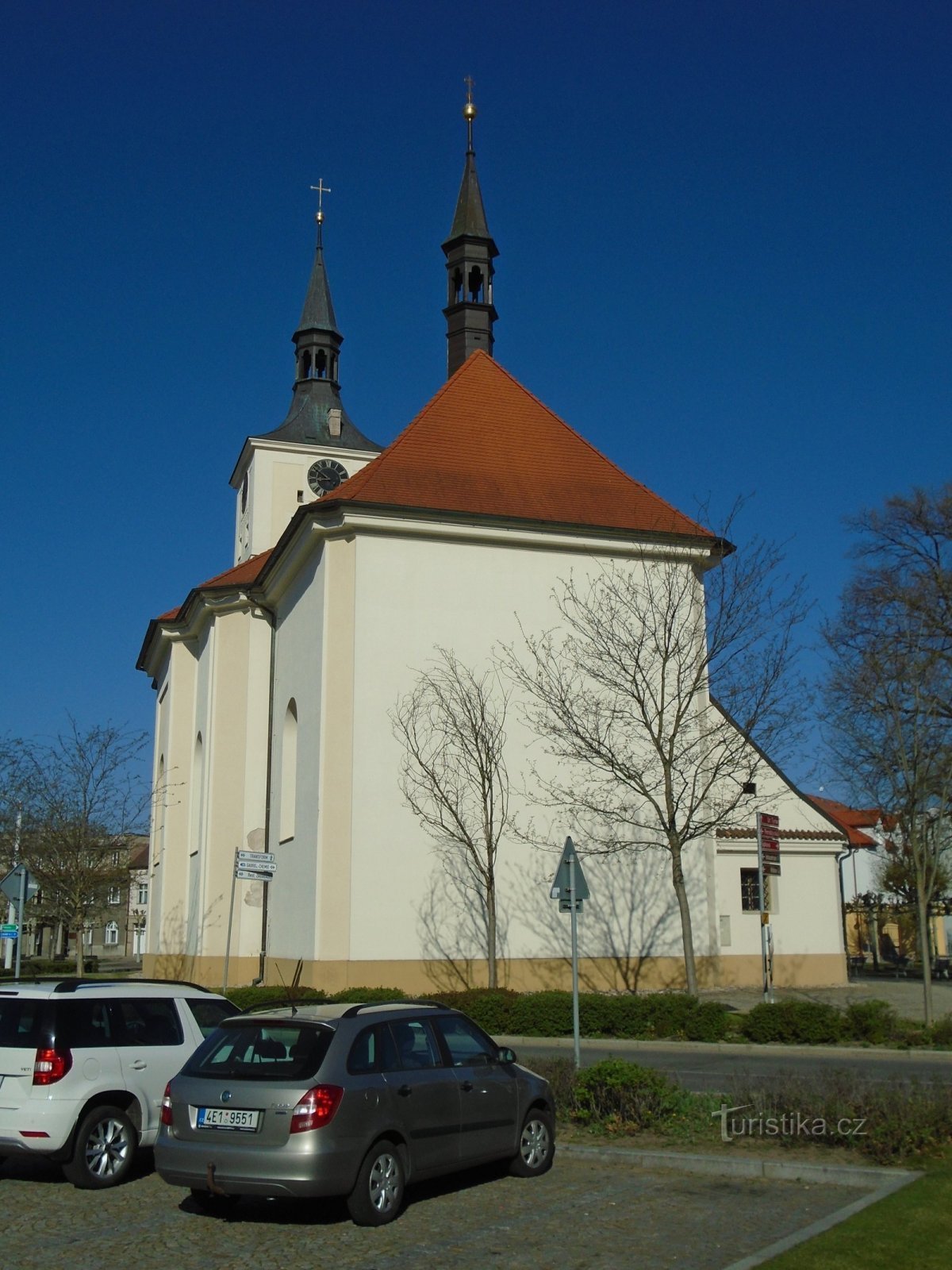 Iglesia de San María Magdalena (Lázně Bohdaneč, 21.4.2019 de abril de XNUMX)