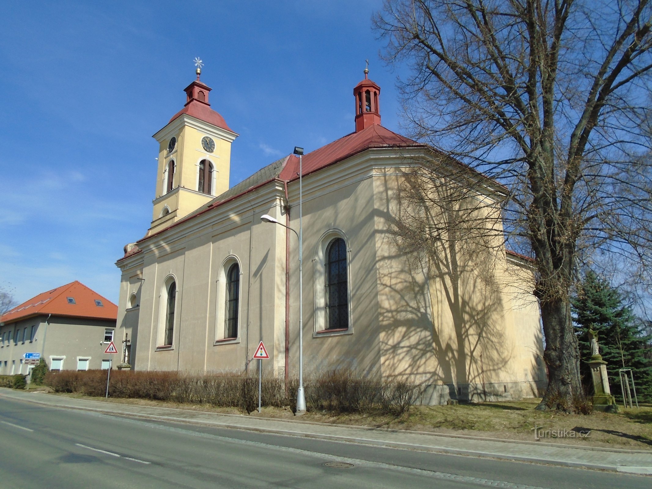 Pyhän kirkko Markus, evankelistat (Stězery)