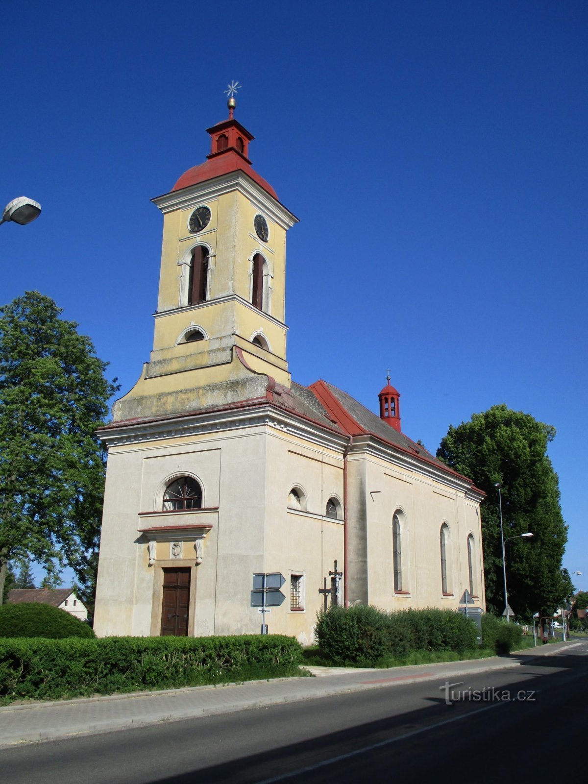 Kyrkan St. Markus, evangelisterna (Stězery)